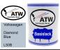 Preview: Volkswagen, Diamond Blue, L50B: 1L Lackdose, von ATW Autoteile West.